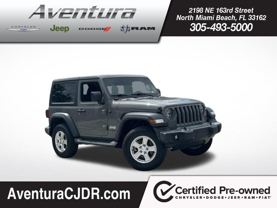 used 2021 Jeep Wrangler car, priced at $25,971