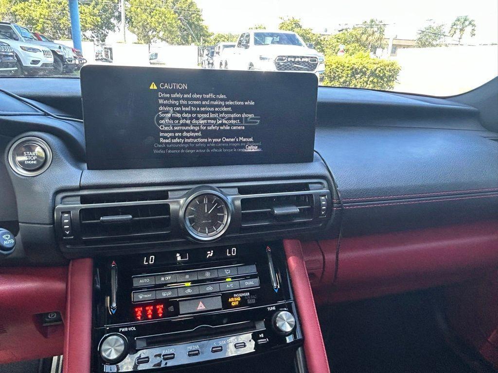 used 2023 Lexus IS 350 car, priced at $39,000