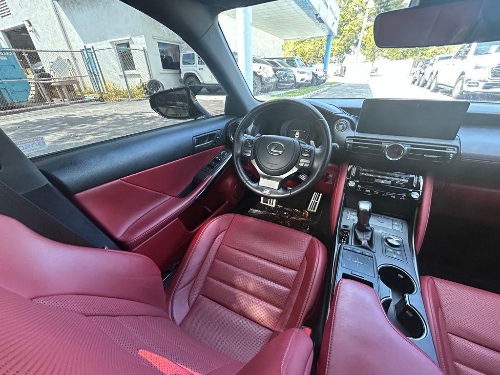 used 2023 Lexus IS 350 car, priced at $39,000
