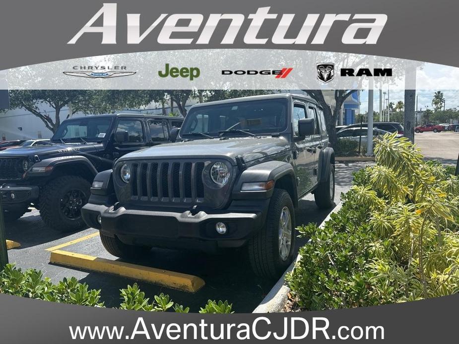 used 2021 Jeep Wrangler Unlimited car, priced at $24,000