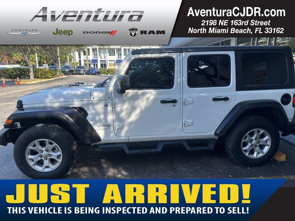 used 2021 Jeep Wrangler Unlimited car, priced at $28,000