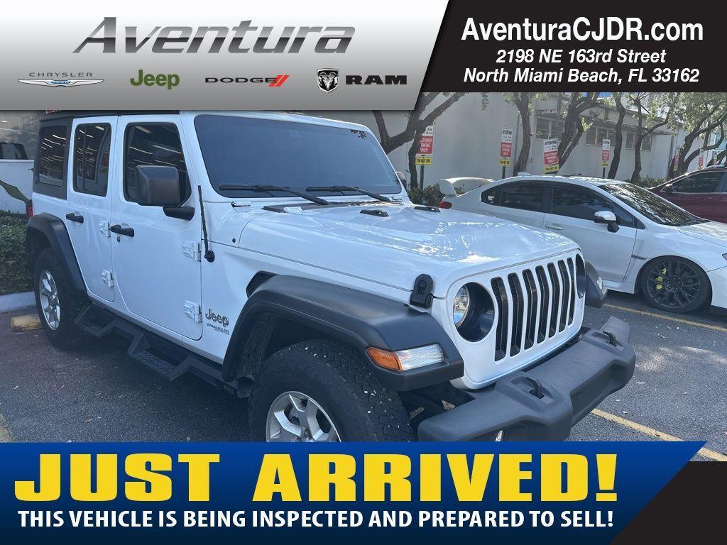 used 2021 Jeep Wrangler Unlimited car, priced at $28,000