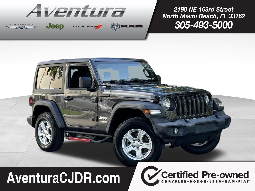 used 2020 Jeep Wrangler car, priced at $21,764