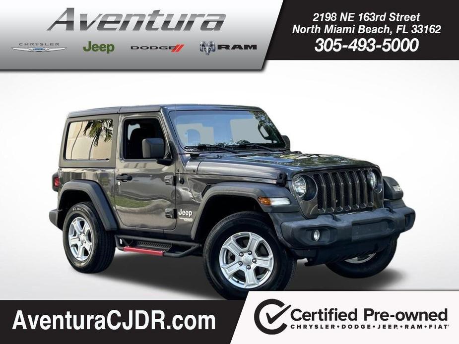 used 2020 Jeep Wrangler car, priced at $25,000