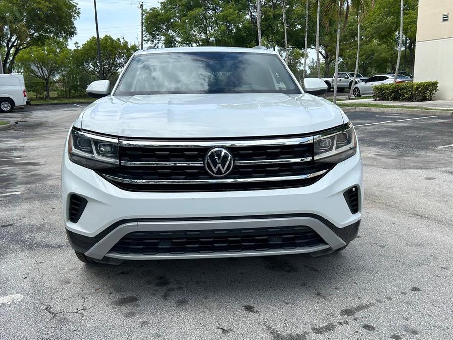 used 2021 Volkswagen Atlas Cross Sport car, priced at $23,874