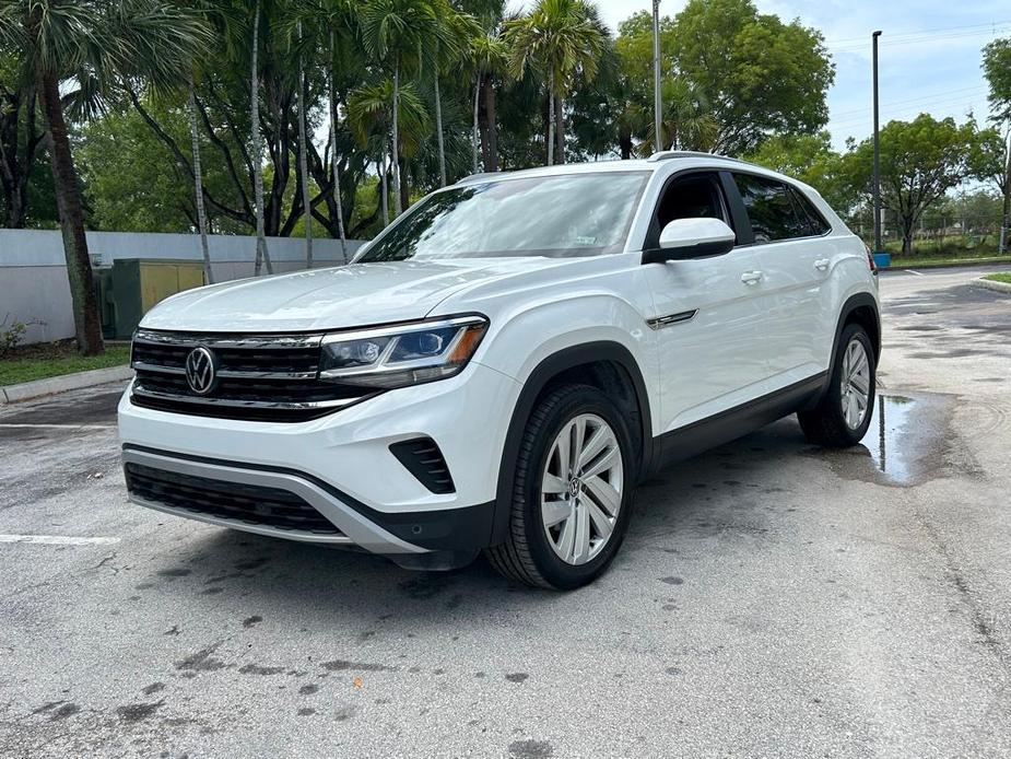 used 2021 Volkswagen Atlas Cross Sport car, priced at $23,874