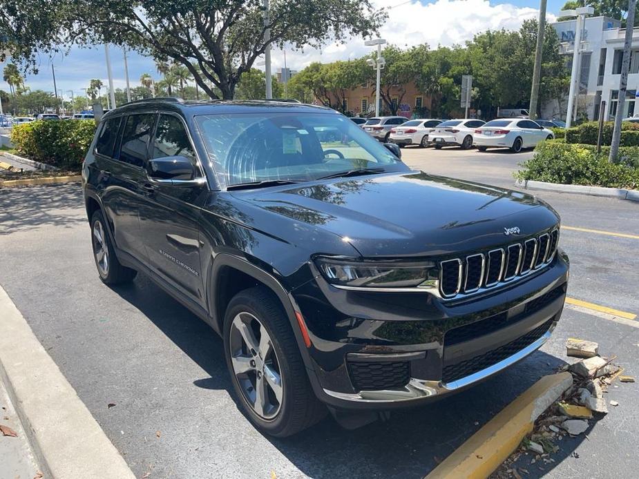 used 2021 Jeep Grand Cherokee L car, priced at $30,658