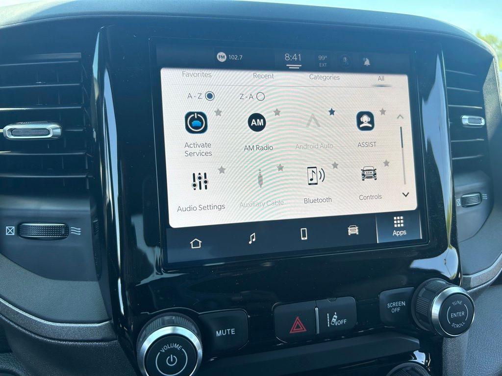 new 2025 Ram 1500 car, priced at $33,887