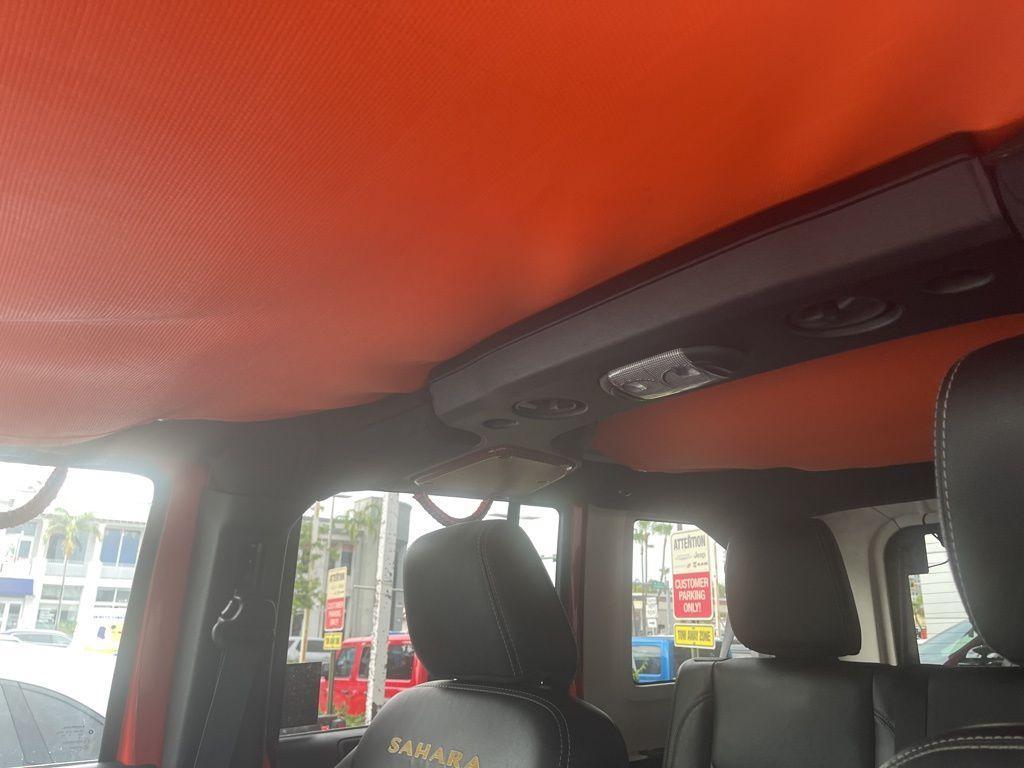 used 2015 Jeep Wrangler Unlimited car, priced at $23,795