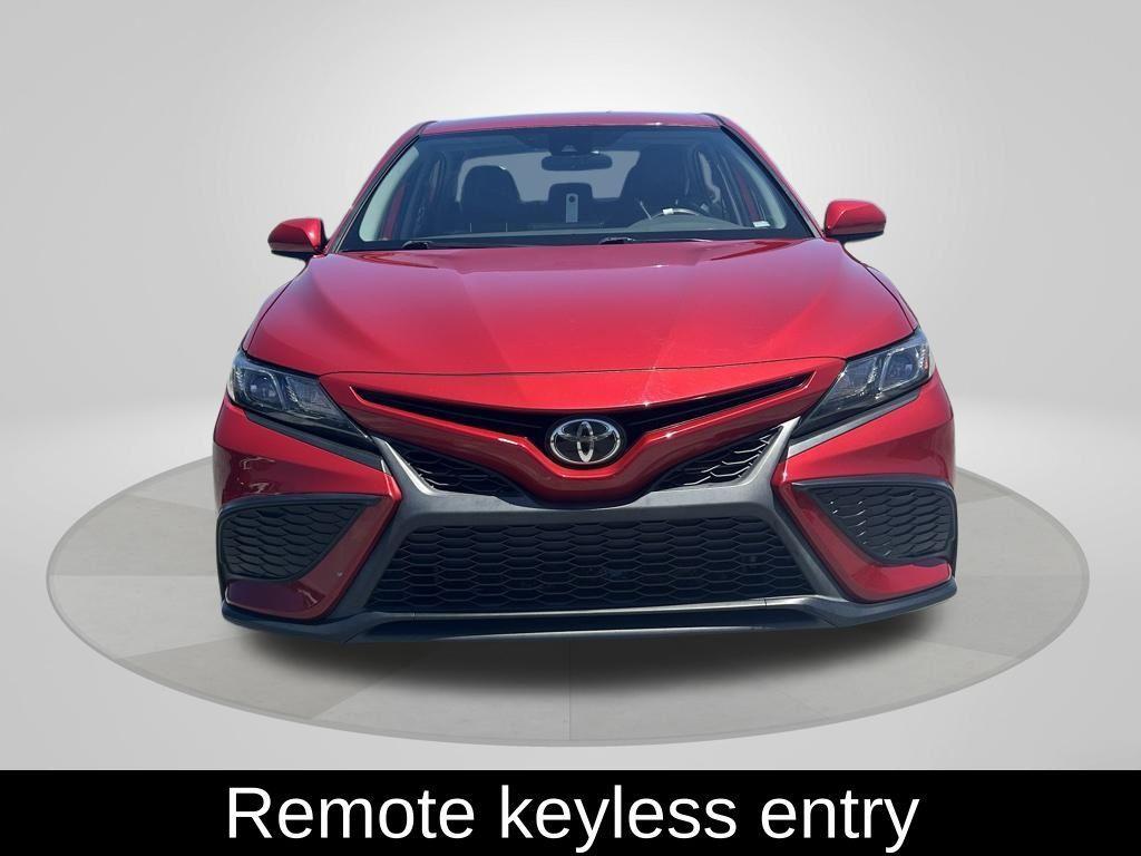 used 2021 Toyota Camry car, priced at $21,000