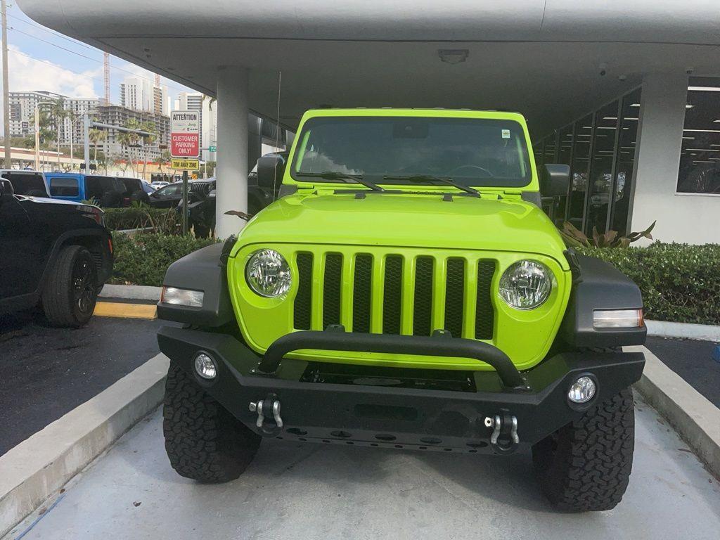 used 2021 Jeep Wrangler Unlimited car, priced at $26,227