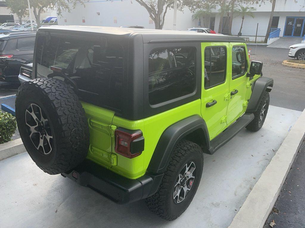 used 2021 Jeep Wrangler Unlimited car, priced at $26,227