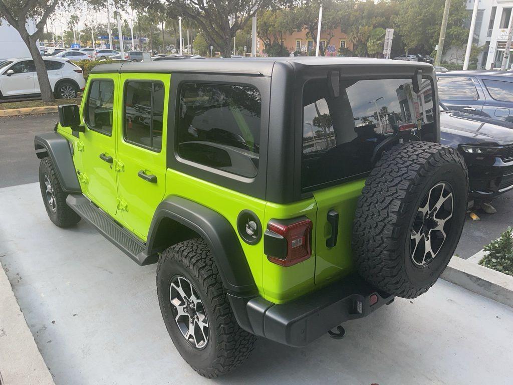 used 2021 Jeep Wrangler Unlimited car, priced at $26,227