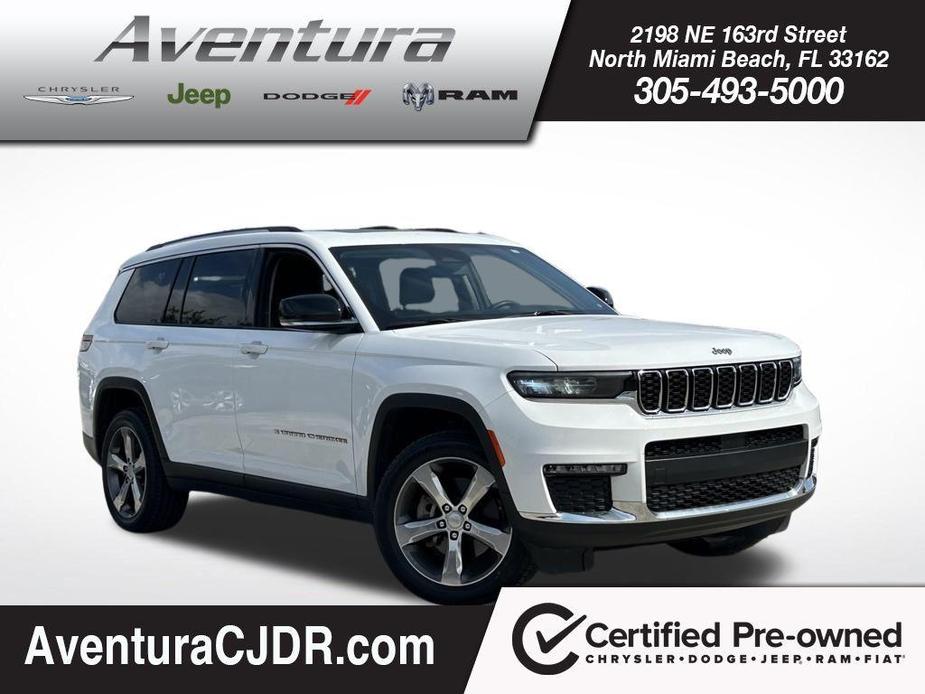 used 2021 Jeep Grand Cherokee L car, priced at $32,000