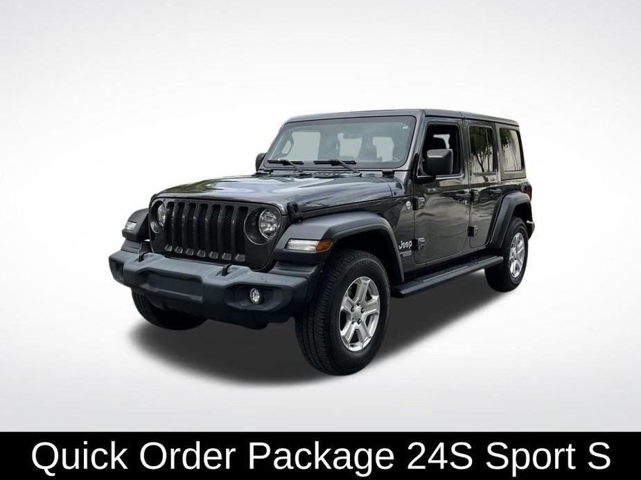 used 2019 Jeep Wrangler Unlimited car, priced at $24,252