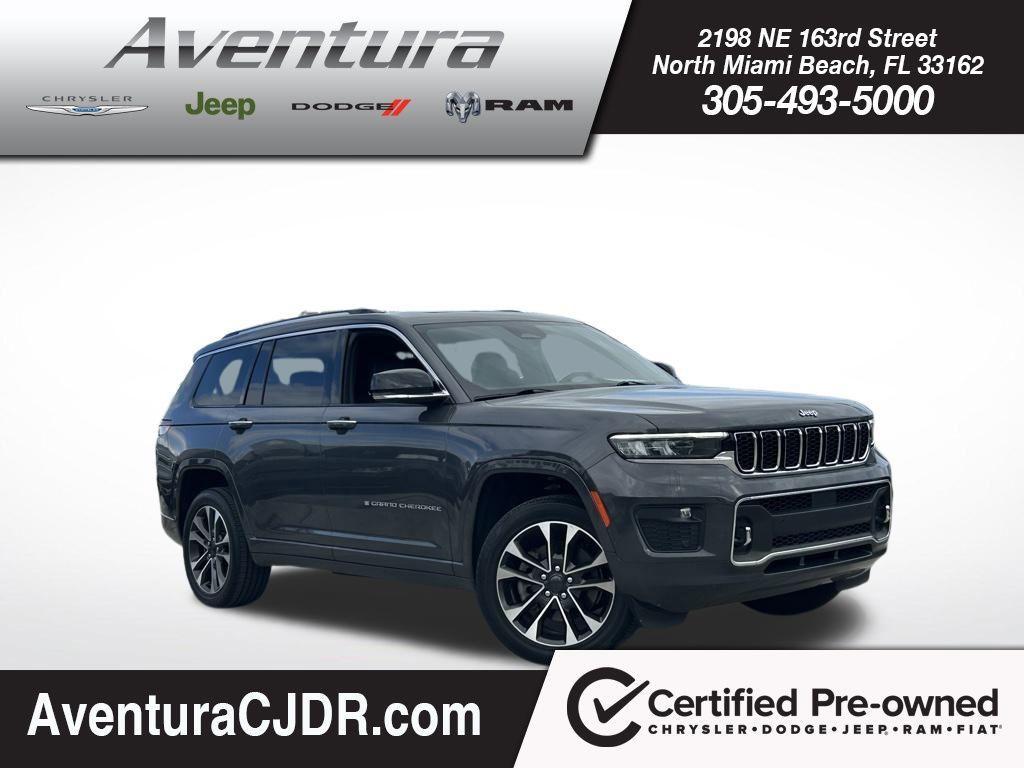 used 2021 Jeep Grand Cherokee L car, priced at $32,000