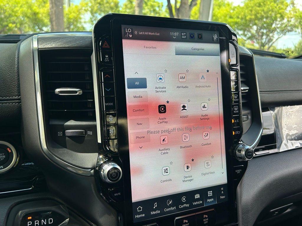 new 2025 Ram 1500 car, priced at $63,485