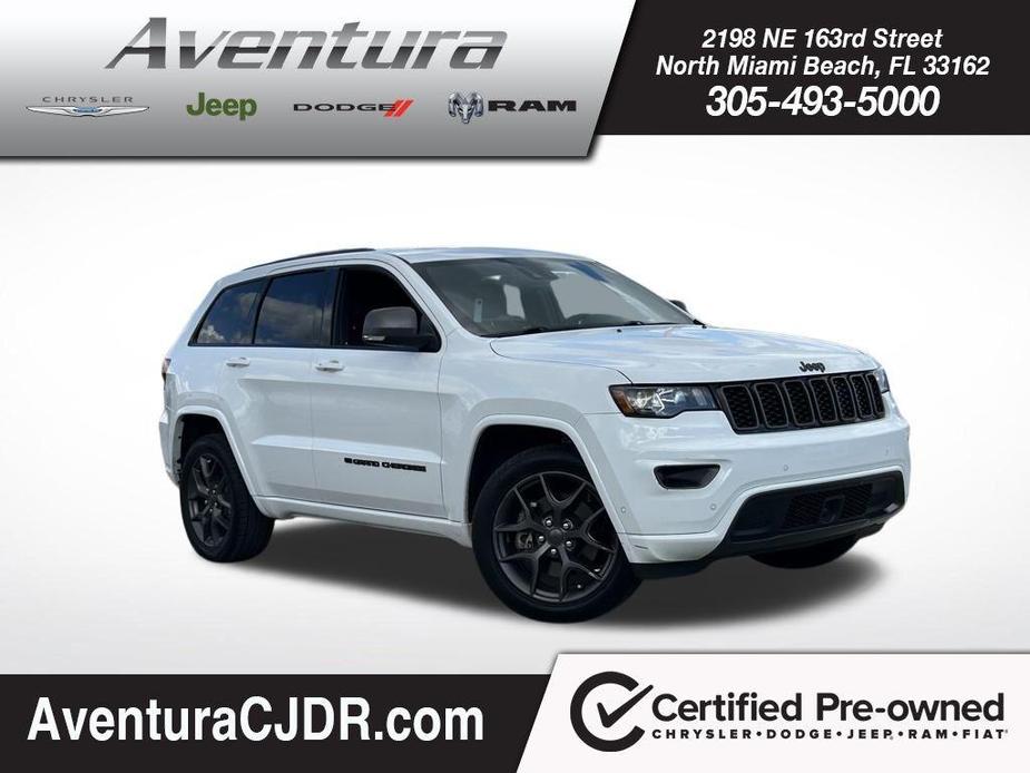 used 2021 Jeep Grand Cherokee car, priced at $24,525