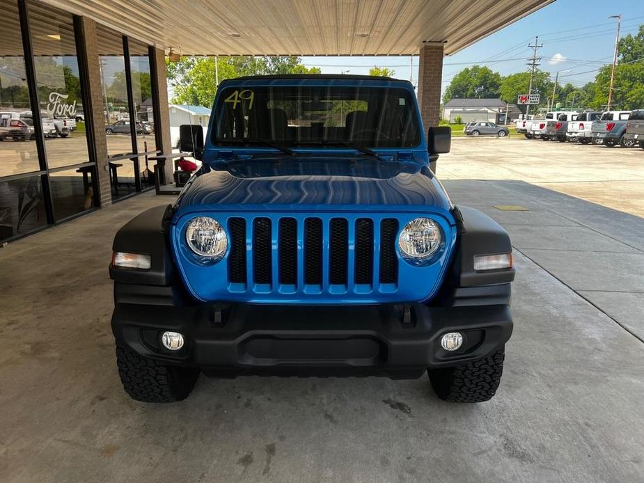 used 2023 Jeep Wrangler car, priced at $32,000