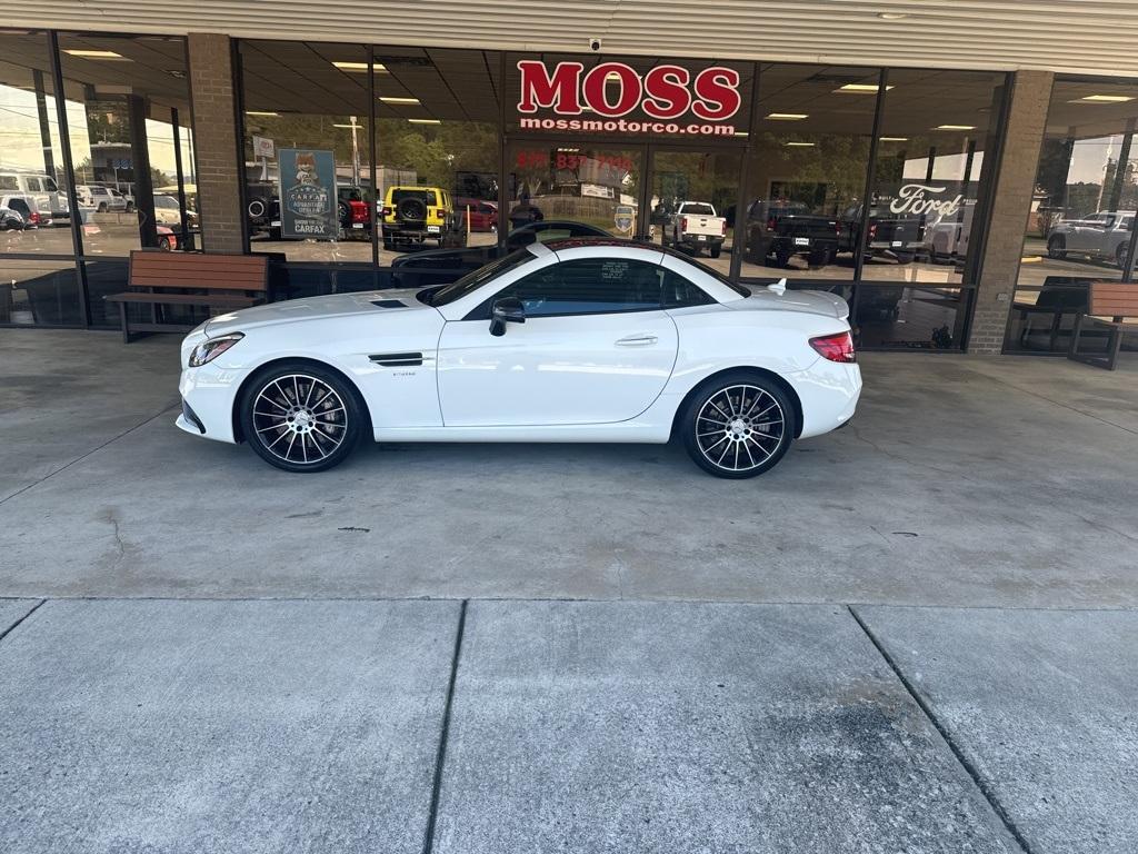used 2017 Mercedes-Benz AMG SLC 43 car, priced at $34,000