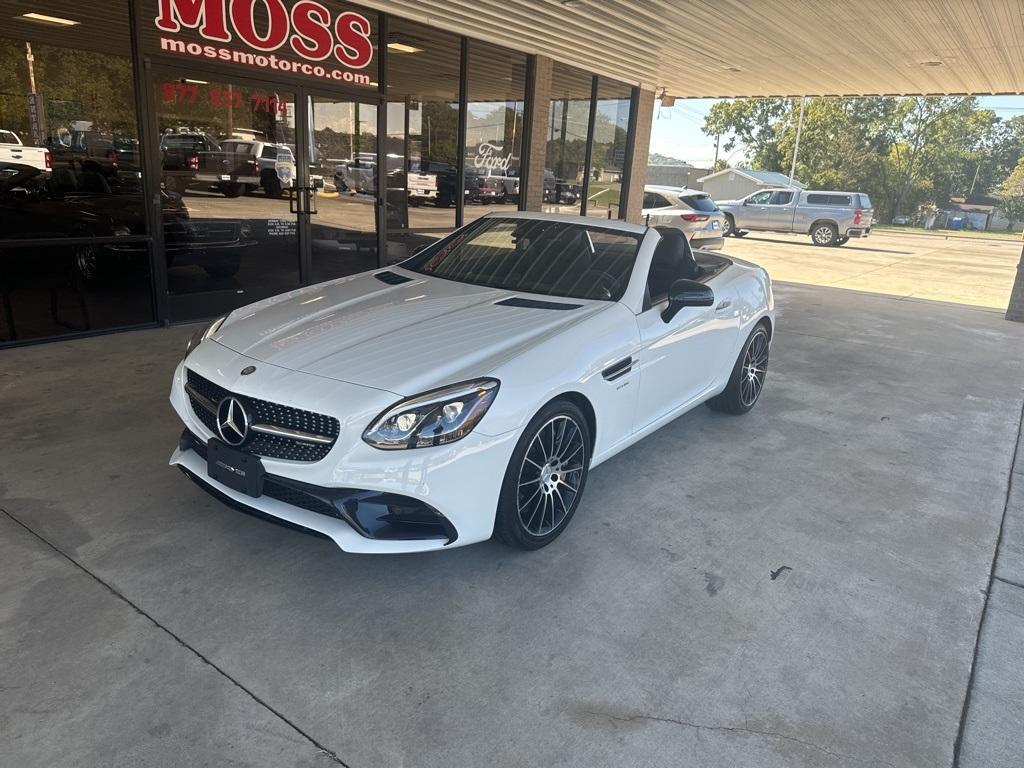 used 2017 Mercedes-Benz AMG SLC 43 car, priced at $34,000