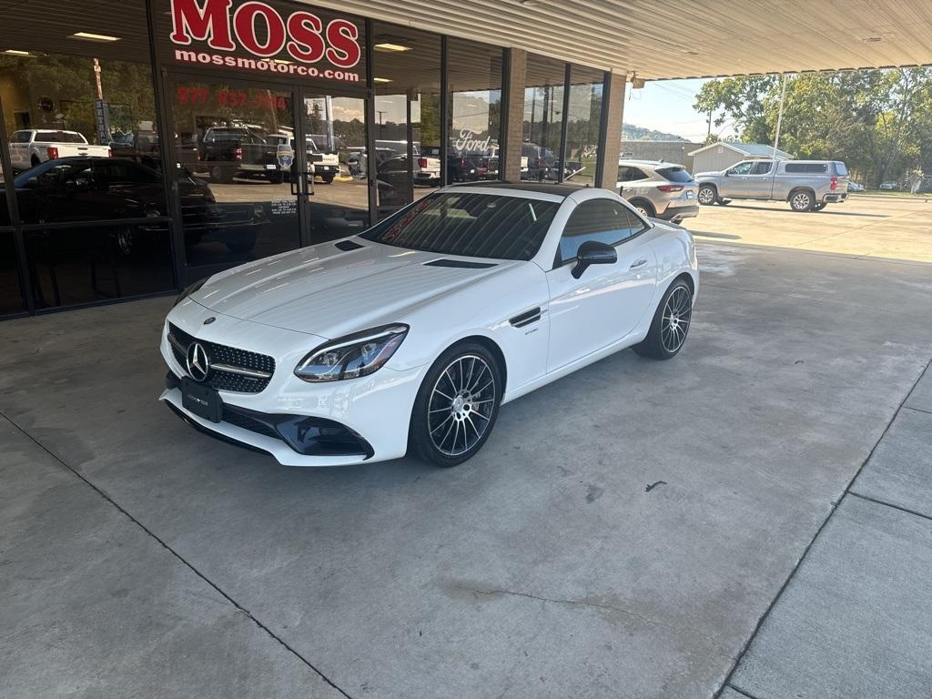 used 2017 Mercedes-Benz AMG SLC 43 car, priced at $34,000
