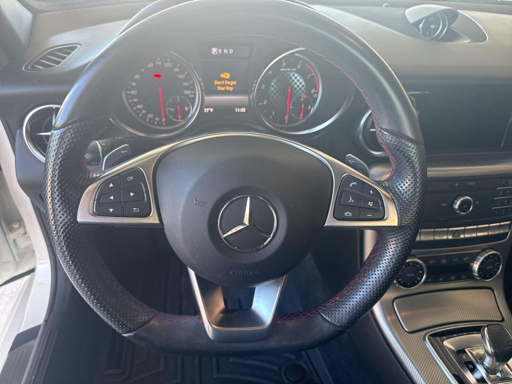 used 2017 Mercedes-Benz AMG SLC 43 car, priced at $34,000