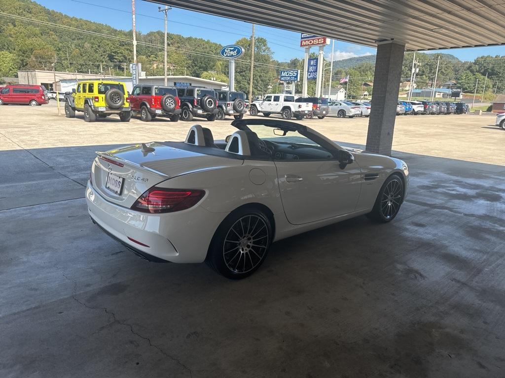 used 2017 Mercedes-Benz AMG SLC 43 car, priced at $34,000