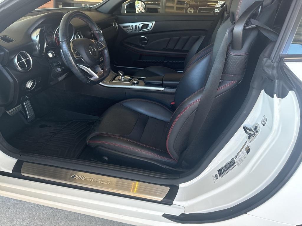 used 2017 Mercedes-Benz AMG SLC 43 car, priced at $34,000
