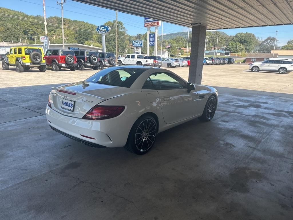 used 2017 Mercedes-Benz AMG SLC 43 car, priced at $34,000