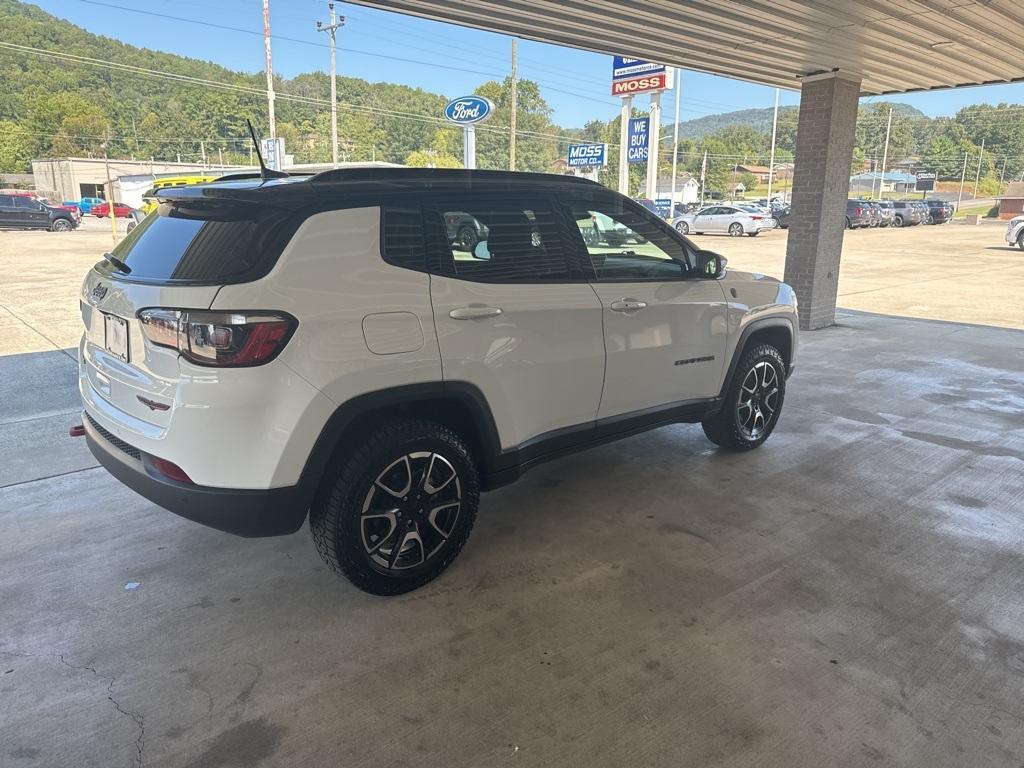 used 2024 Jeep Compass car, priced at $28,000