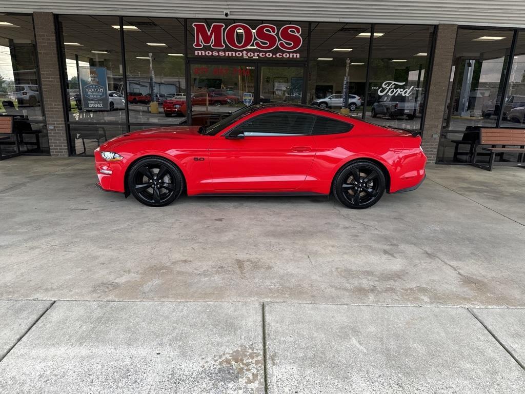 used 2021 Ford Mustang car, priced at $34,000