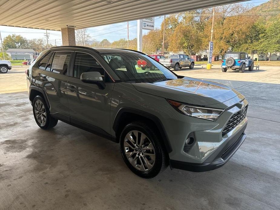 used 2021 Toyota RAV4 car, priced at $32,000