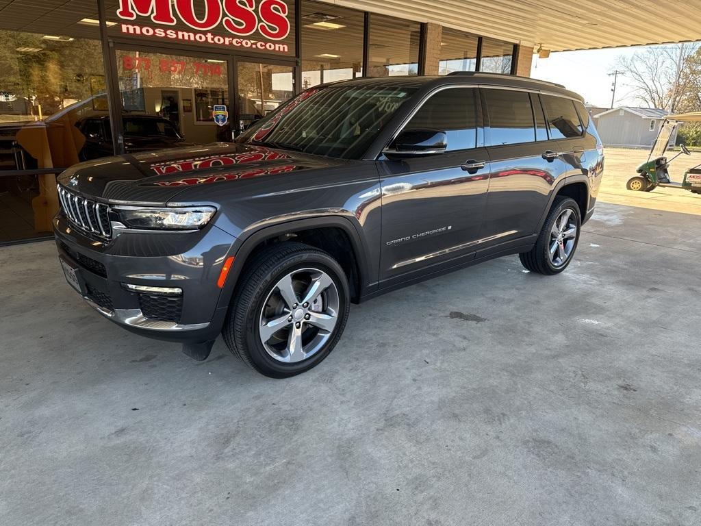 used 2022 Jeep Grand Cherokee L car, priced at $35,000