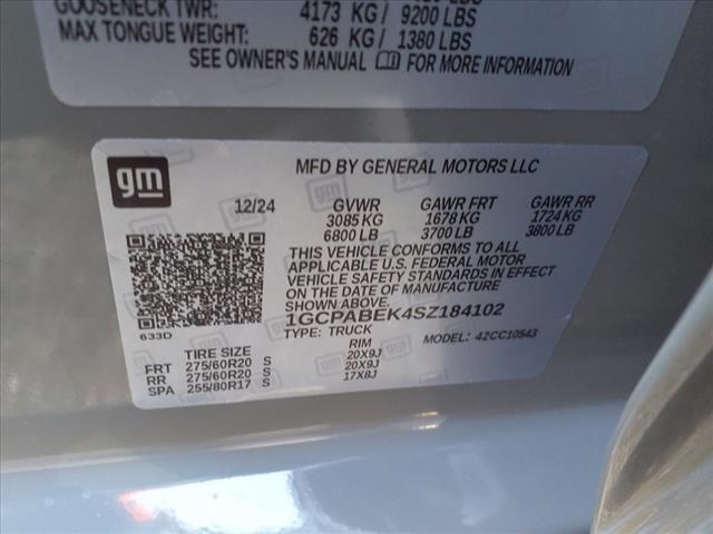 new 2025 Chevrolet Silverado 1500 car, priced at $37,345