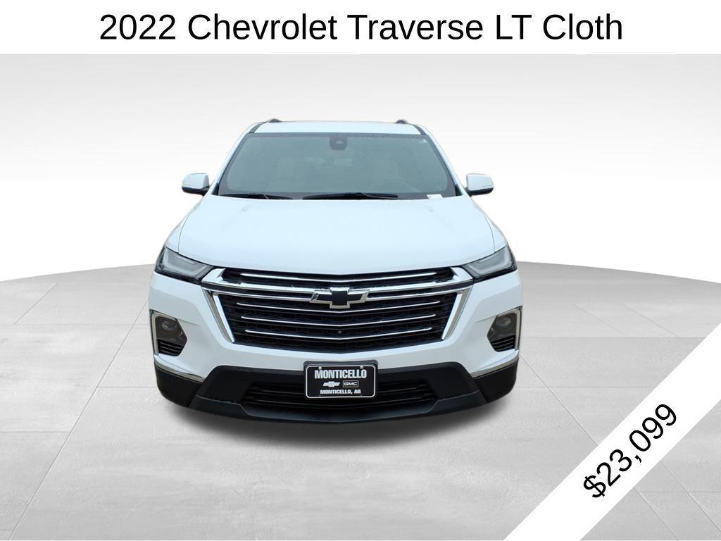 used 2022 Chevrolet Traverse car, priced at $23,099