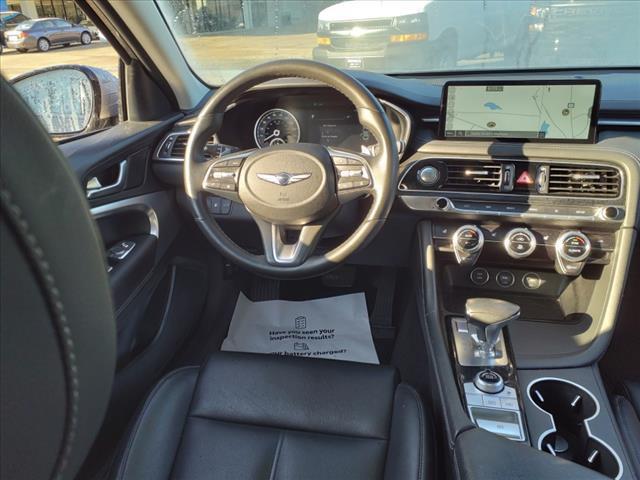used 2023 Genesis G70 car, priced at $26,999