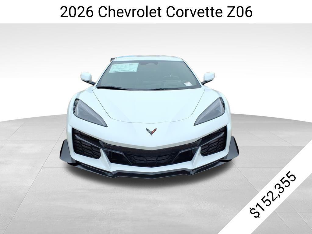 new 2026 Chevrolet Corvette car, priced at $152,355