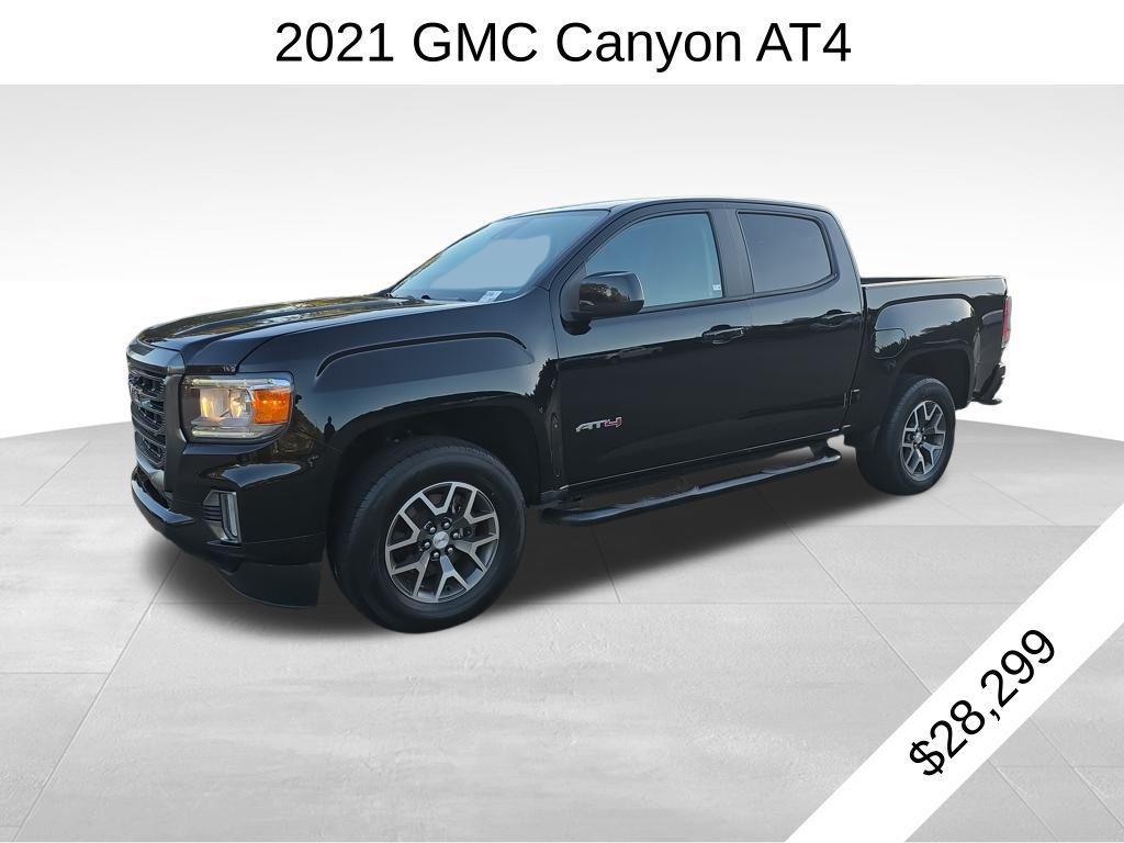 used 2021 GMC Canyon car, priced at $28,299