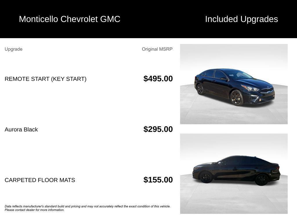 used 2021 Kia Forte car, priced at $15,699