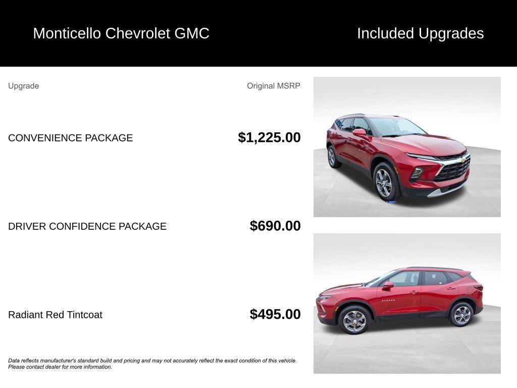 used 2024 Chevrolet Blazer car, priced at $26,899