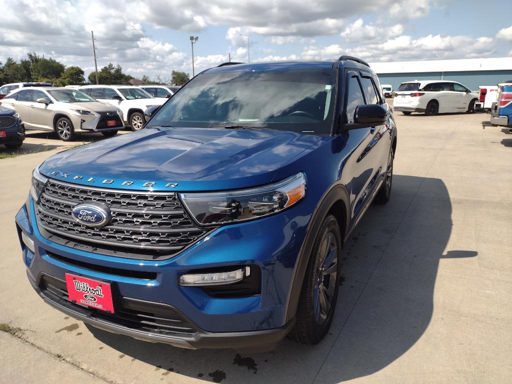 used 2022 Ford Explorer car, priced at $36,875