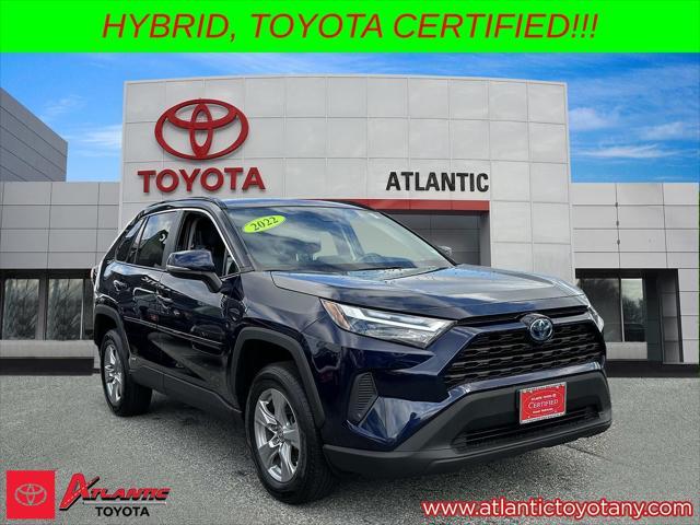 used 2022 Toyota RAV4 Hybrid car, priced at $30,600