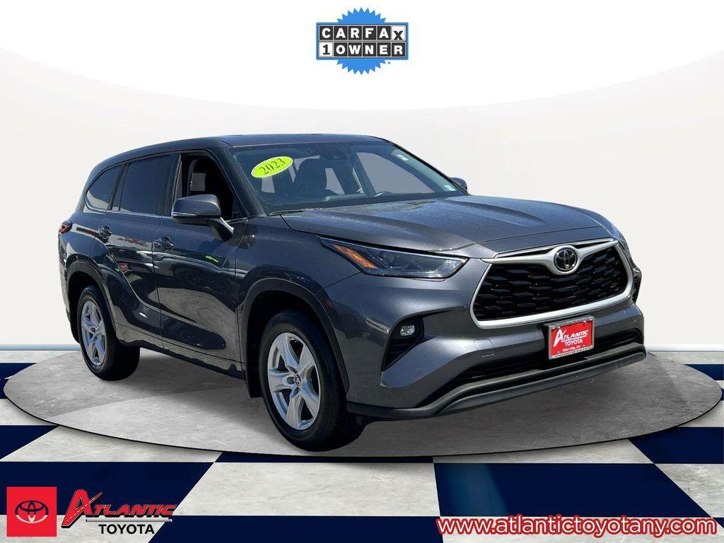 used 2023 Toyota Highlander car, priced at $33,000