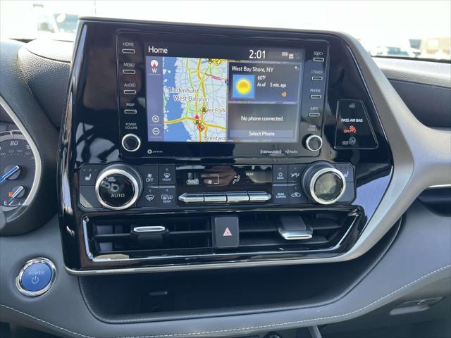 used 2022 Toyota Highlander Hybrid car, priced at $42,490