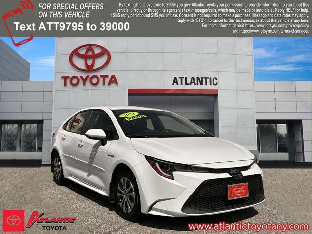 used 2021 Toyota Corolla Hybrid car, priced at $19,950