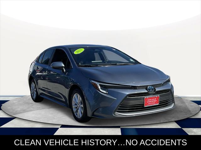 used 2023 Toyota Corolla Hybrid car, priced at $21,995