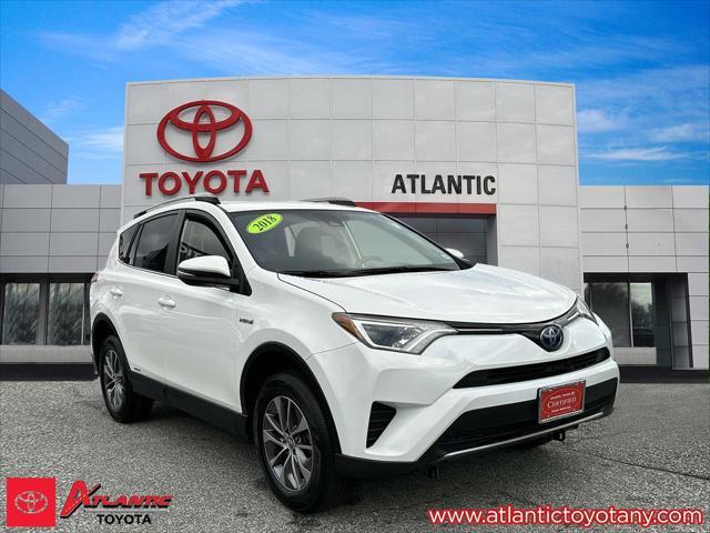 used 2018 Toyota RAV4 Hybrid car, priced at $23,000