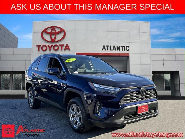 used 2022 Toyota RAV4 car, priced at $27,500