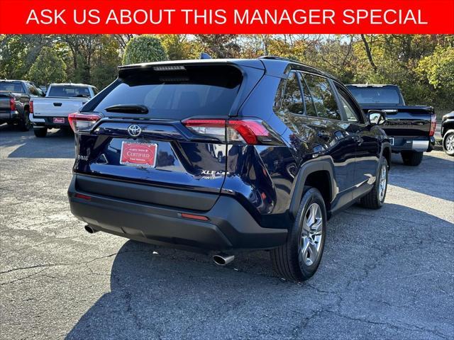 used 2022 Toyota RAV4 car, priced at $27,500